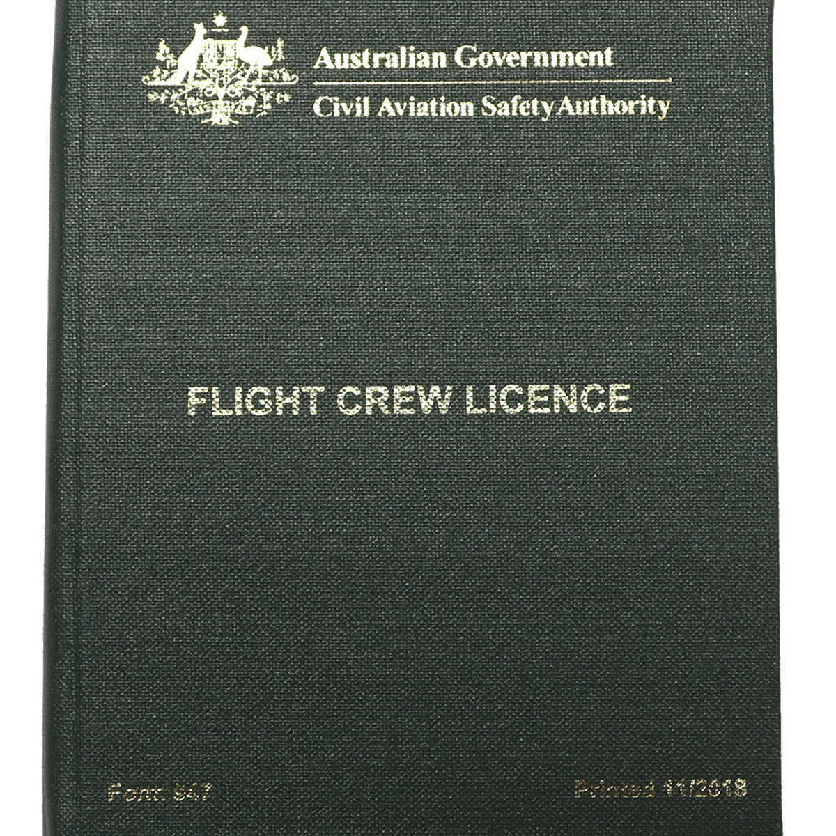 Flight Crew Licensing Wallet CASA Online store