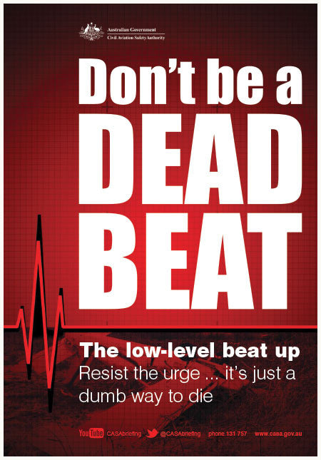 Low-level beat up poster