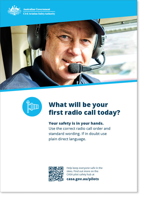 Wall poster - Radio call – CASA Online store