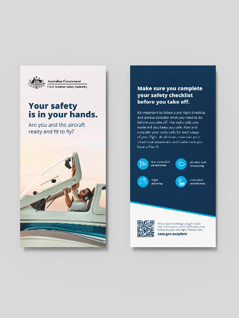 Your safety is in your hands flyer – CASA Online store