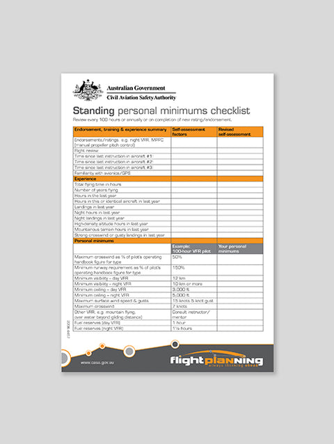 Checklists – CASA Online store