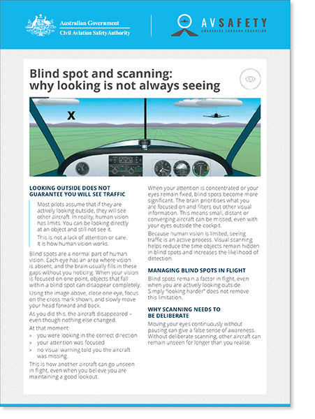 Blind spot and scanning β CASA Online store