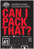 Dangerous goods flyer - Can I pack that?