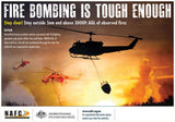 Firebombing poster