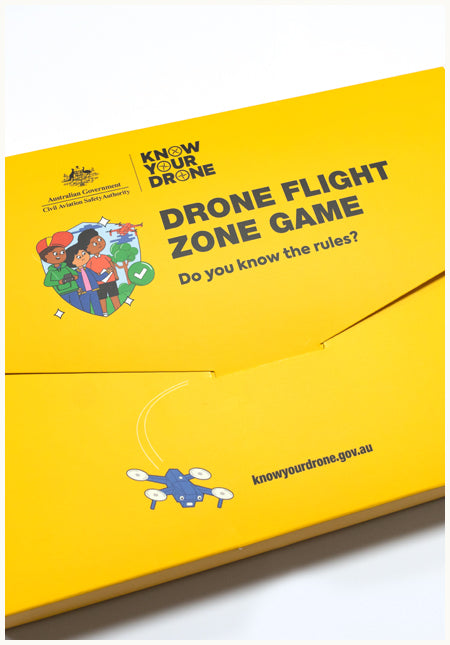 Know your drone - Flight zone game